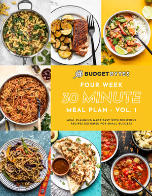 
                  
                    Load image into Gallery viewer, 30 Minute Monthly Meal Plan cover
                  
                
