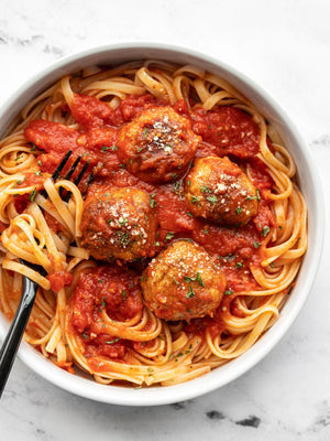 
                  
                    Load image into Gallery viewer, Chicken Parmesan Meatball Bowls
                  
                