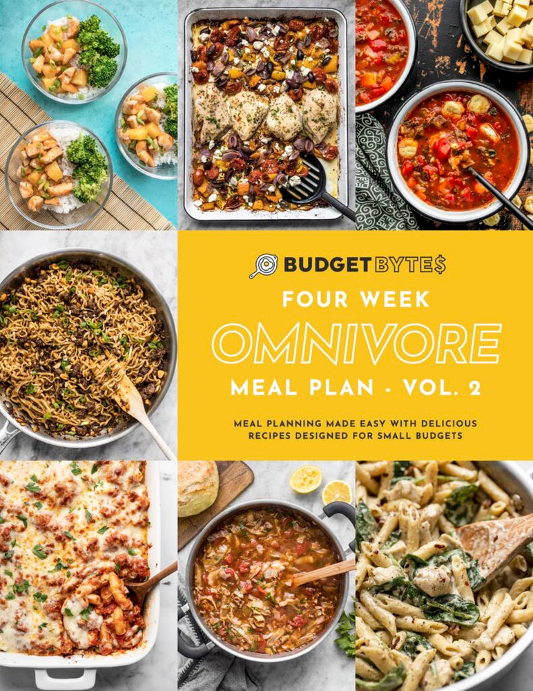 Cover image from the Omnivore Vol. 2 meal plan