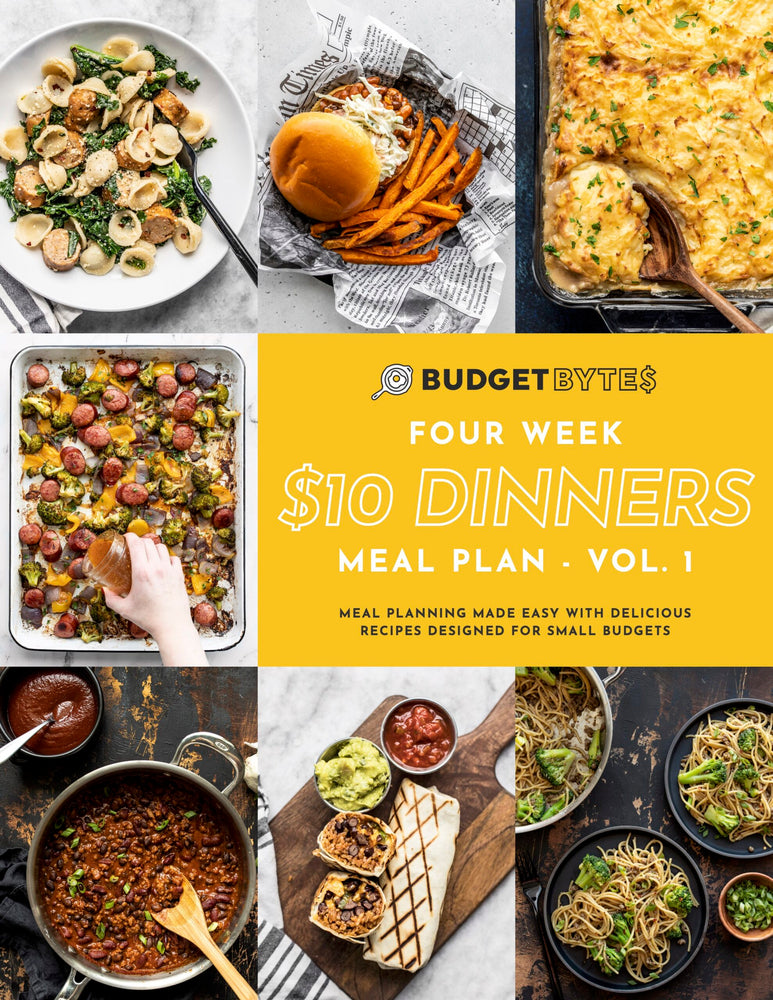 $10 Dinners Meal Plan Cover