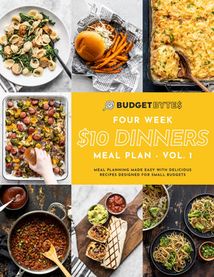 
                  
                    Load image into Gallery viewer, $10 Dinners Meal Plan Cover
                  
                