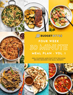 30 Minute Monthly Meal Plan cover