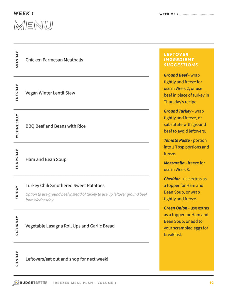 Collections Budget Bytes collections-budget-bytes