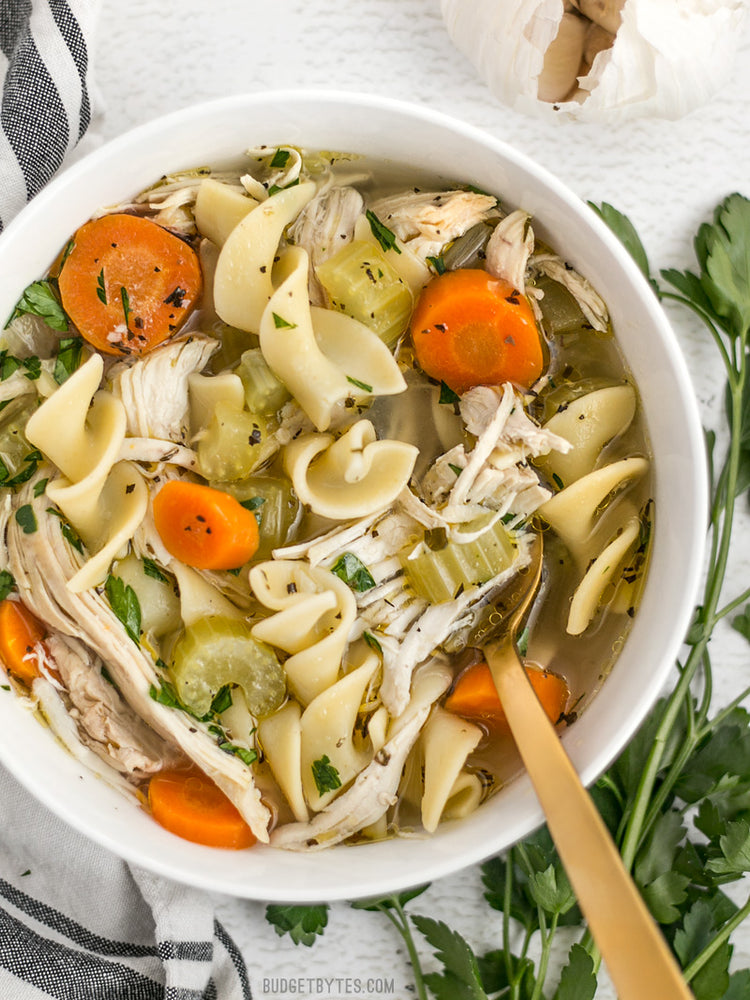 
                  
                    Load image into Gallery viewer, Homemade Chicken Noodle Soup
                  
                